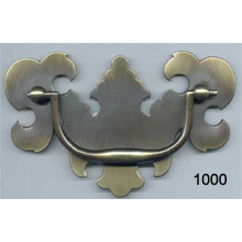 Brass Back Plate with Bail – SKU 1000