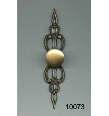 Brass Back Plates and Knob (SKU 10073)