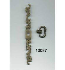 Brass Back Plates With Key Pull (SKU 10087)