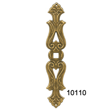 Antique Brass Back Plate – SKU 10110