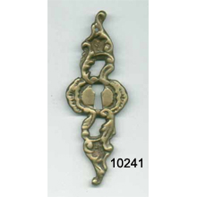 Brass Key Plate – 4″ x 1″ (SKU 10241)