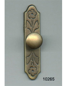 Brass Back Plates with Knob’s (SKU 10265)