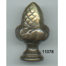 Solid Cast Brass Finial – SKU 11078