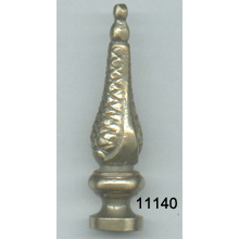 Antique Brass Finial 11140 – Solid Cast Brass