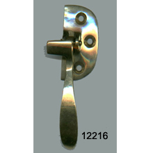 Offset Brass Ice Box Latch with Catch – SKU P12216