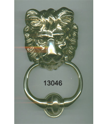 Lion Head Door Knocker (SKU 13046)