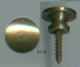 Brass Knob (SKU 3115)