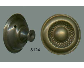 Brass Knob (SKU 3124)