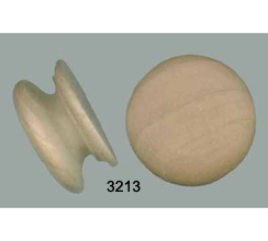 Wood Knob (SKU 3213)