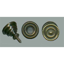 Small Knob with Back Plate (SKU 3245)