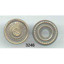 Knob With Stud and Back Plate (SKU 3246)