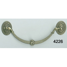 6 Inch Antique Brass Bail Pull – SKU 4226