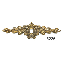 Antique Brass Back Plate – SKU 5226