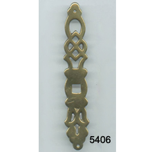 Cast Brass Back Plate in Antique Brass – SKU 5406