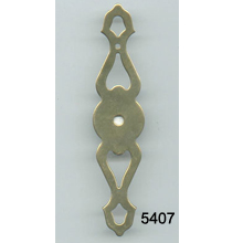 Wrought Brass Back Plate in Antique Brass – SKU 5407