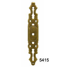 Solid Brass Back Plate in Antique Brass – SKU 5415