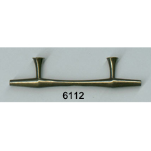 Mid-Century Modern Cabinet Pull – Antique Brass | SKU 6112