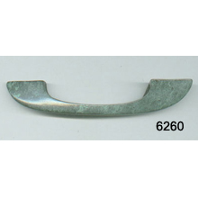 Marbleized Green Solid Brass Pull Handle – SKU 6260