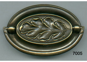 Hepplewhite Pull – Sheridan Pull – Oval Back Plate with Bail (SKU 7005)