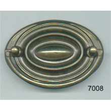 Hepplewhite Pull – Sheridan Pull – Oval Back Plate with Bail (SKU 7008)