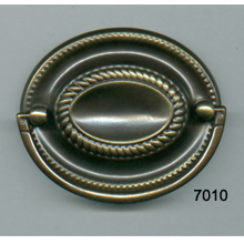Hepplewhite Sheridan Oval Back Plate with Bail – SKU 7010