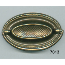 Hepplewhite Oval Back Plate with Bail – Sheridan Pull | SKU 7013