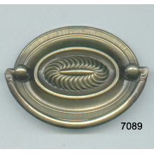 Oval Back Plate with Bail – SKU 7089