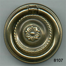 Round Back Plate with Ring Pull (SKU 8107)