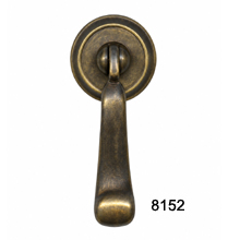 Antique Brass Pendant Pull – SKU 8152