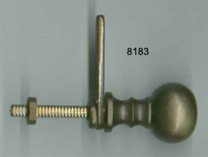 Brass Cupboard Turn Latch (SKU 8183)