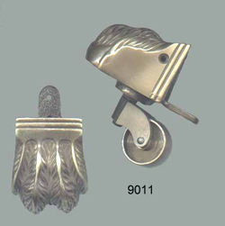 Claw Toe with Caster (SKU 9011)