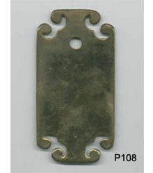 Asian Back Plate (SKU P108)