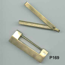 Asian Padlock with Key – Solid Cast Brass (P169)