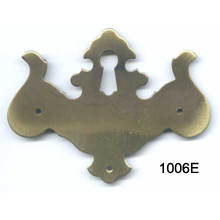 Antique Brass Escutcheon – SKU 1006E