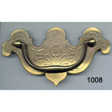 Back Plate with Bail – Antique Brass or Polished Brass | SKU 1008
