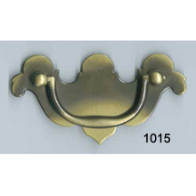 Brass Back Plate with Bail – Antique Brass