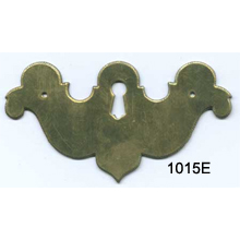 Antique Brass Keyhole Escutcheon – SKU 1015E