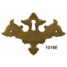 Antique Brass Escutcheon – SKU 1018E