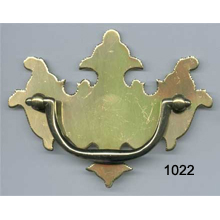 Brass Back Plate with Bail – SKU 1022