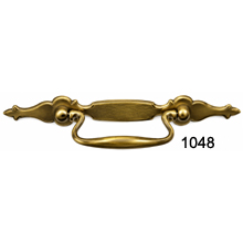 Brass Back Plate with Bail – SKU 1048