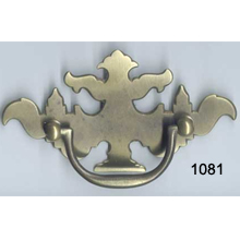 Brass Back Plate with Bail – SKU 1081