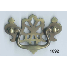 Brass Back Plate with Bail (SKU 1092)