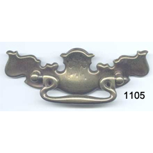 Brass Back Plate with Bail – SKU 1105