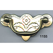 Brass Back Plate with Bail – SKU 1155