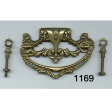 Brass Back Plate with Bail | SKU 1169