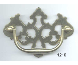 Brass Back Plate with Bail (SKU 1210)