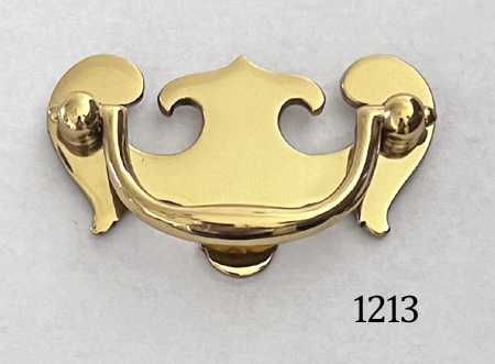 Brass Back Plate with Bail (SKU 1213)