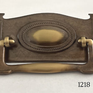 Brass Back Plate with Bail