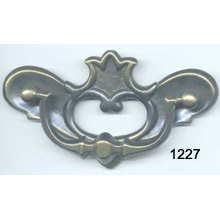 Solid Brass Back Plate with Bail – Antique Brass | SKU 1227