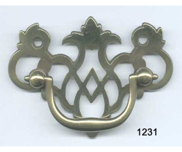 Back Plate with Bail (SKU 1231)